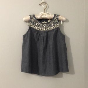 Abercrombie Kids Chambray Tank Top
